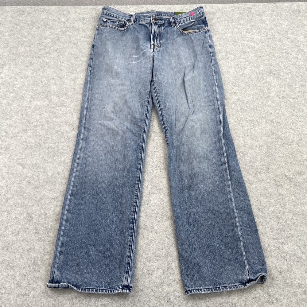 Gap 1969 Straight Fit Jeans Mens 32x32 (32x30) Blue Medium Wash Straight Leg